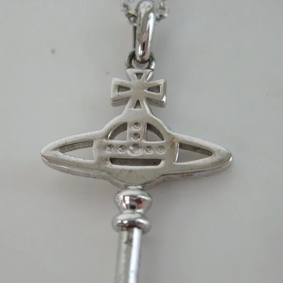 Authentic Vivienne Westwood Key motif Necklace metal [Used] - Picture 9 of 9